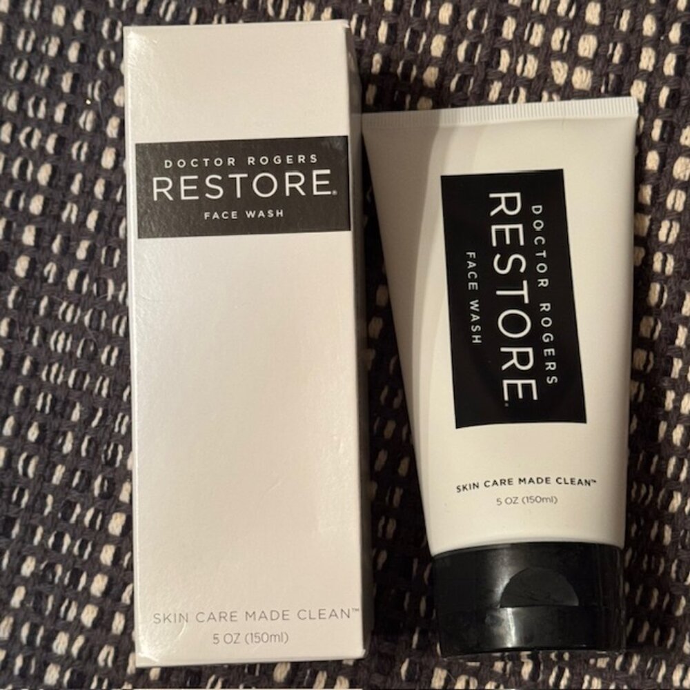 NIB Doctor Rogers RESTORE Face Wash 5 oz